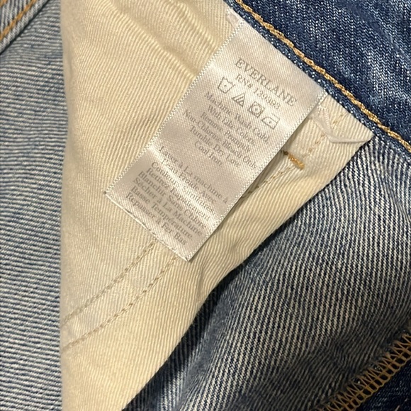 Everlane The A-Line Denim Short in medium indigo - size 33 - Picture 13 of 13